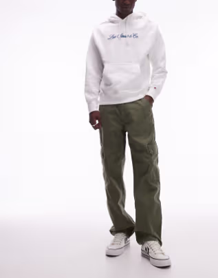 Green Baggy Cargos