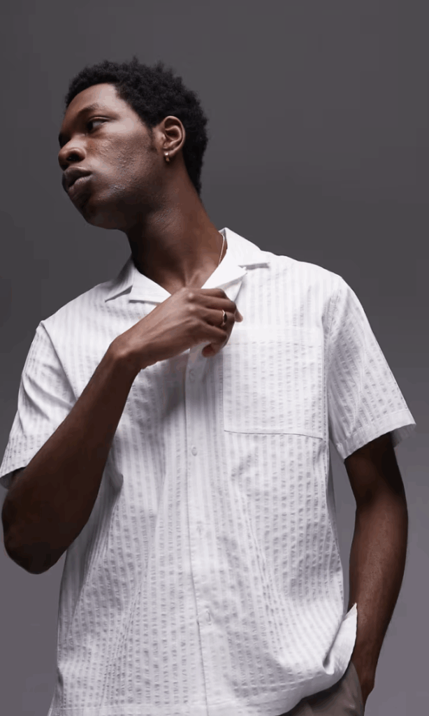 Boxy button up